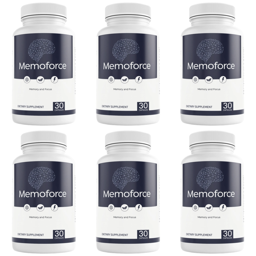 MemoForce Mind Cognitive Support Dietary Supplement 30 Capsules (Bundle of 6) — photo 1