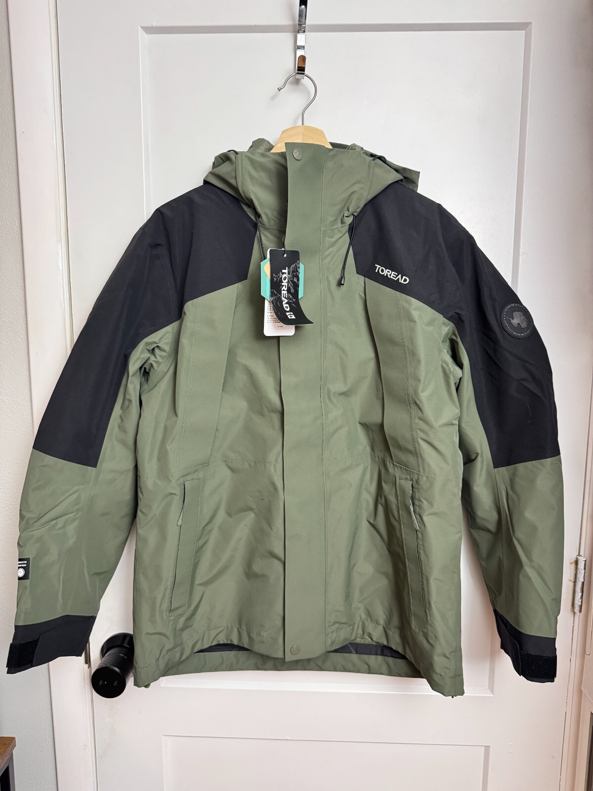 NWT Toread Winter Jacket Coat Men's Large Green With Pockets Windbreaker — photo 1