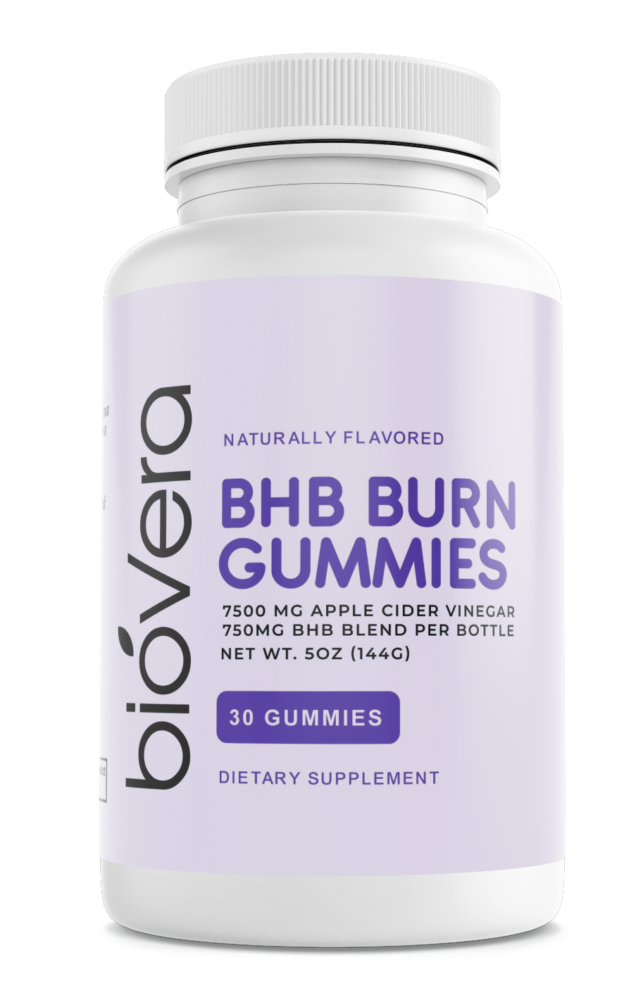 BioVera Burn Gummies Apple Cider Vinegar Dietary Supplement 30 Gummies — photo 1