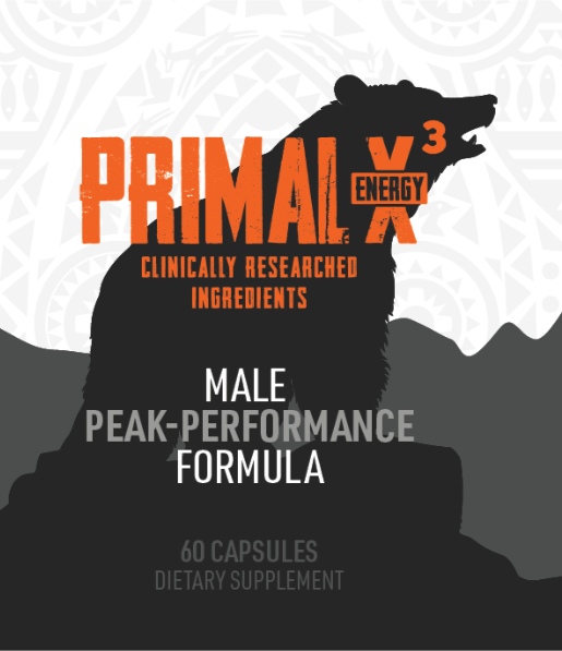 Primal X Energy Supplement for Men to Boost Performance & Male Vitality 60ct — photo 1