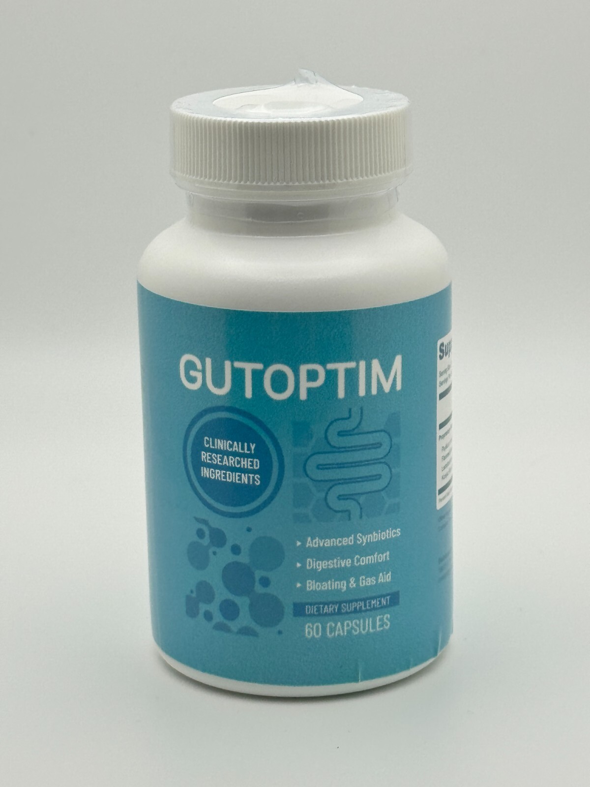 Gutoptim Advanced Gut Health Pills to Support Digestion & Bloating 60 capsules — photo 1