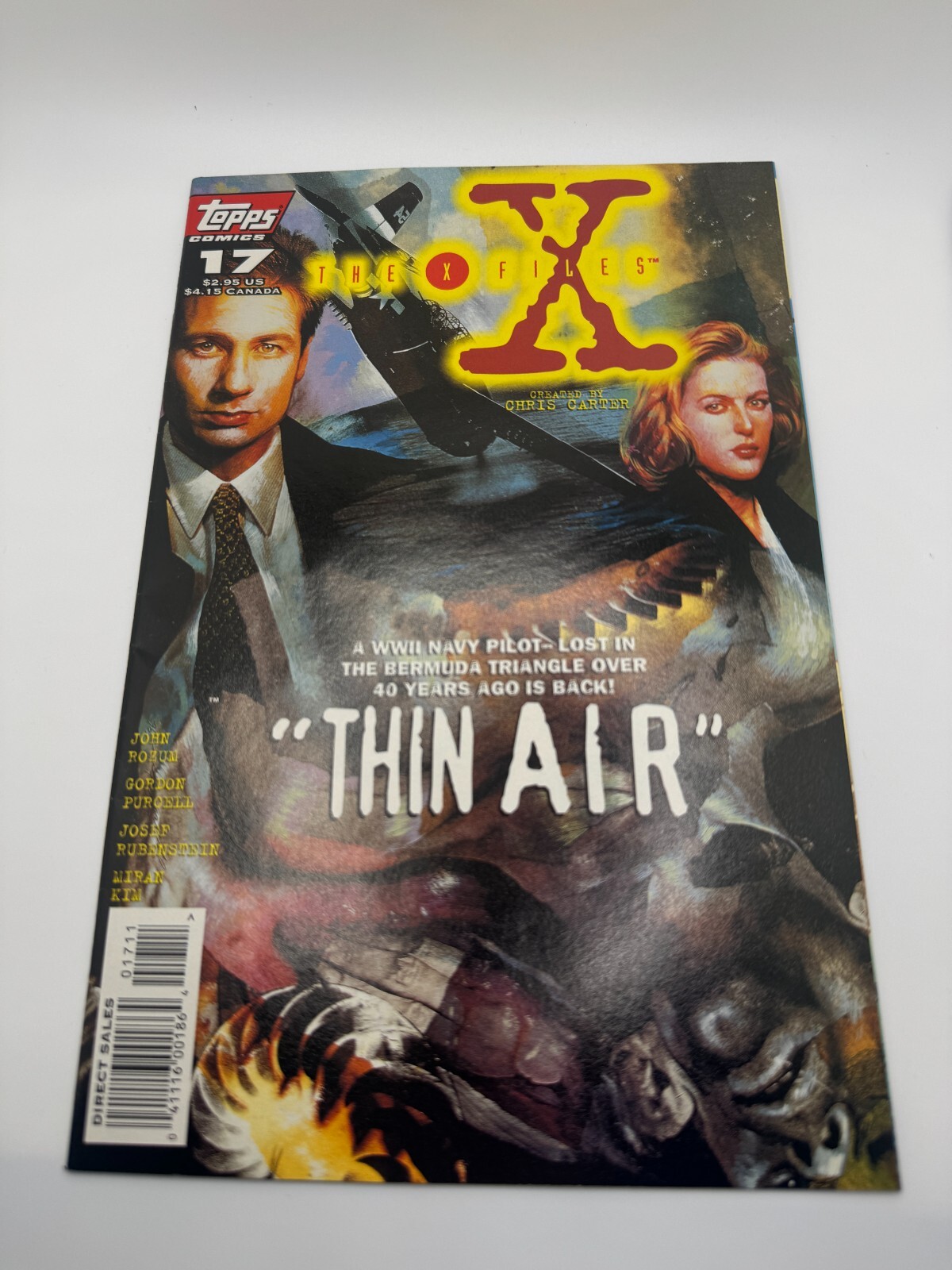 The X-Files #17 Topps Comics “THIN AIR” (1996) — photo 1