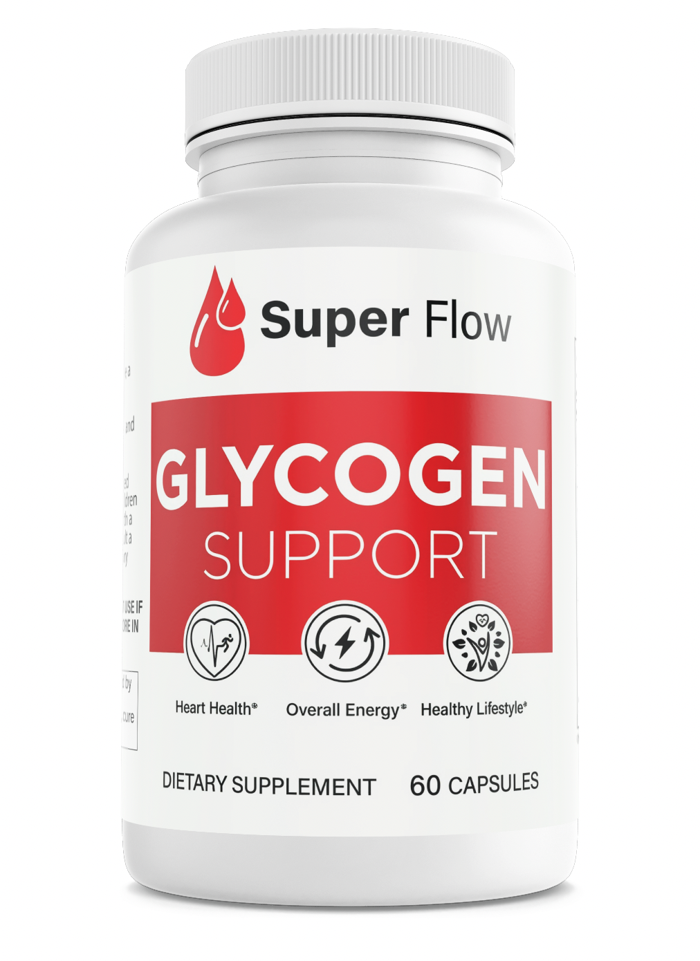 Super Flow Glycogen Support Blood Health Dietary Supplement 60 Capsules — photo 1