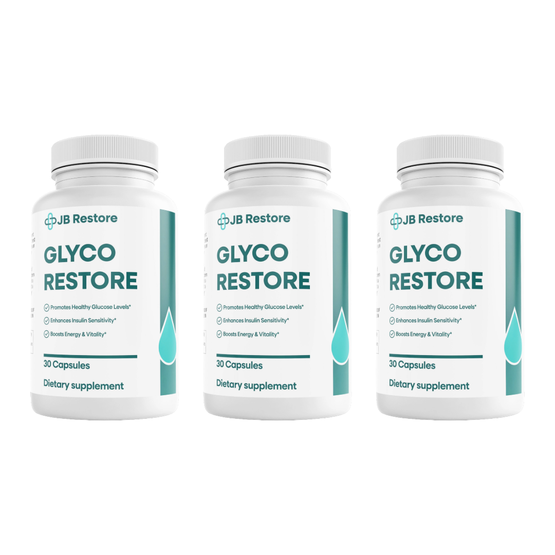 JB Restore Glyco Restore Blood Health Support 30 Capsules (Bundle of 3) — photo 1