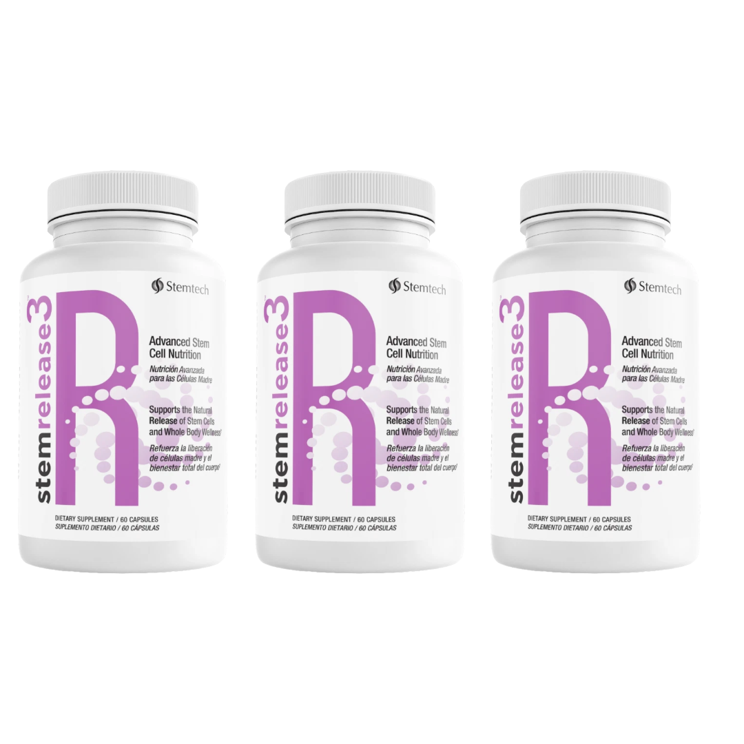 StemRelease3 SRE by StemTech 60 Capsules Advanced Stem Cell (Bundle of 3) — photo 1