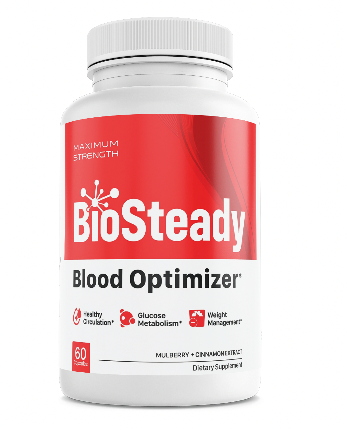 BioSteady Blood Health Support Dietary Supplement 60 Capsules — photo 1