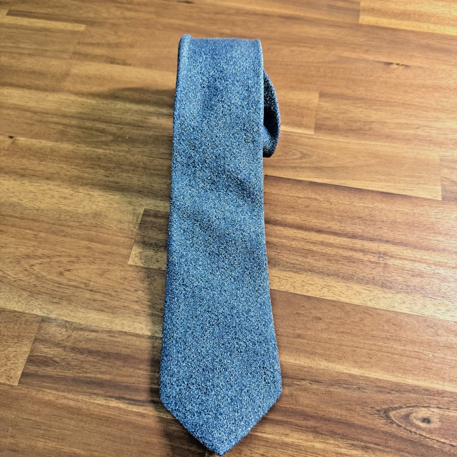 Kenneth Cole Awearness Men's Tie Classic Old Money 100% Silk Blue — photo 1