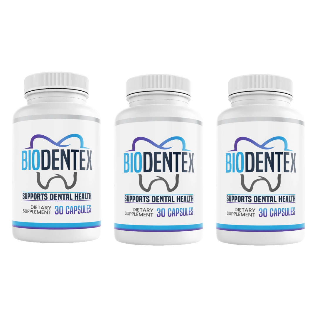 Bio Dentex Dental Health Support Dietary Supplement 30 Capsules (Bundle of 3) — photo 1