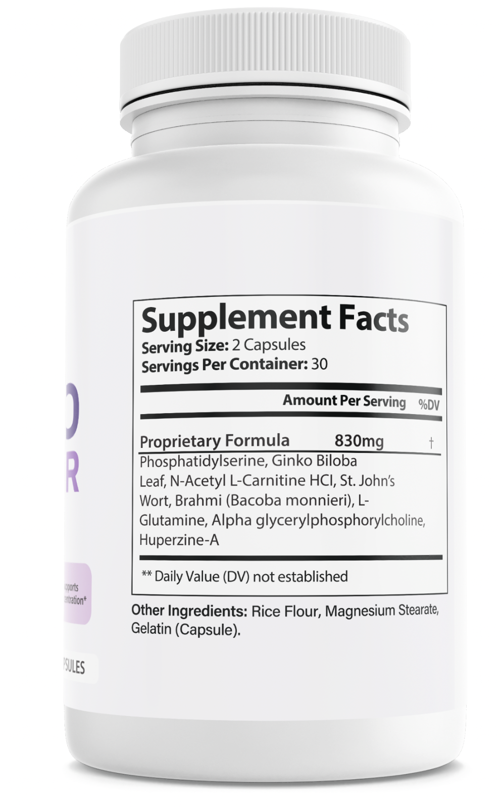 Memo Master Premium Mind Cognitive Health Dietary Supplement 60 Capsules — photo 2
