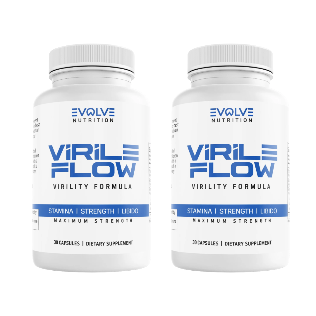 Virile Flow Mens Health Support Dietary Supplement 30 Capsules (Bundle of 2) — photo 1