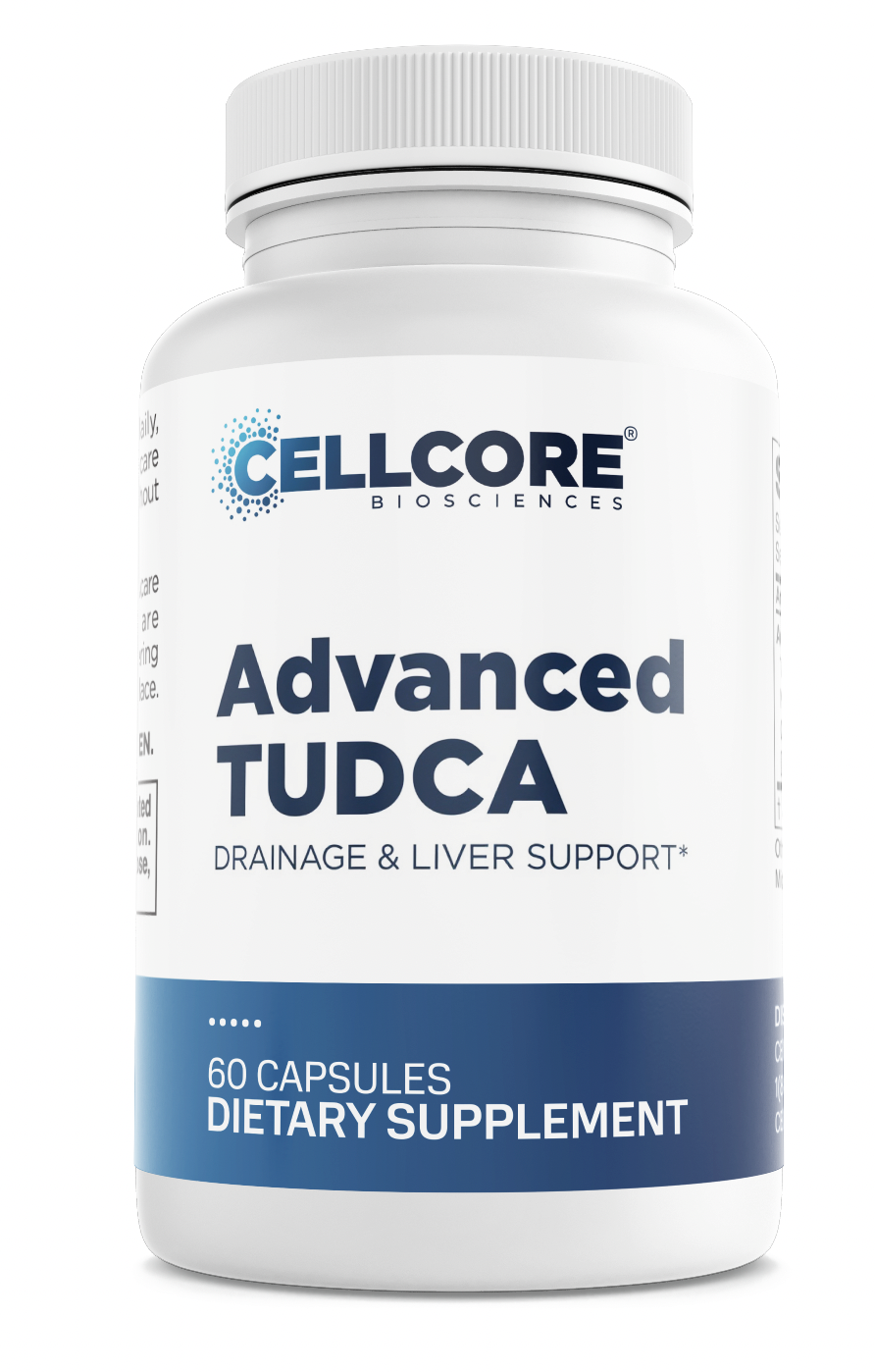 CELLCORE Advanced TUDCA Drainage Liver Support 60 Capsules — photo 1