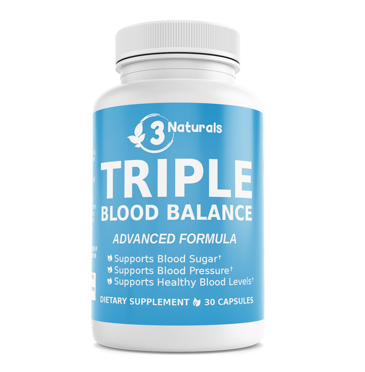 Triple Blood Balance Support Dietary Supplement 30 Capsules — photo 1