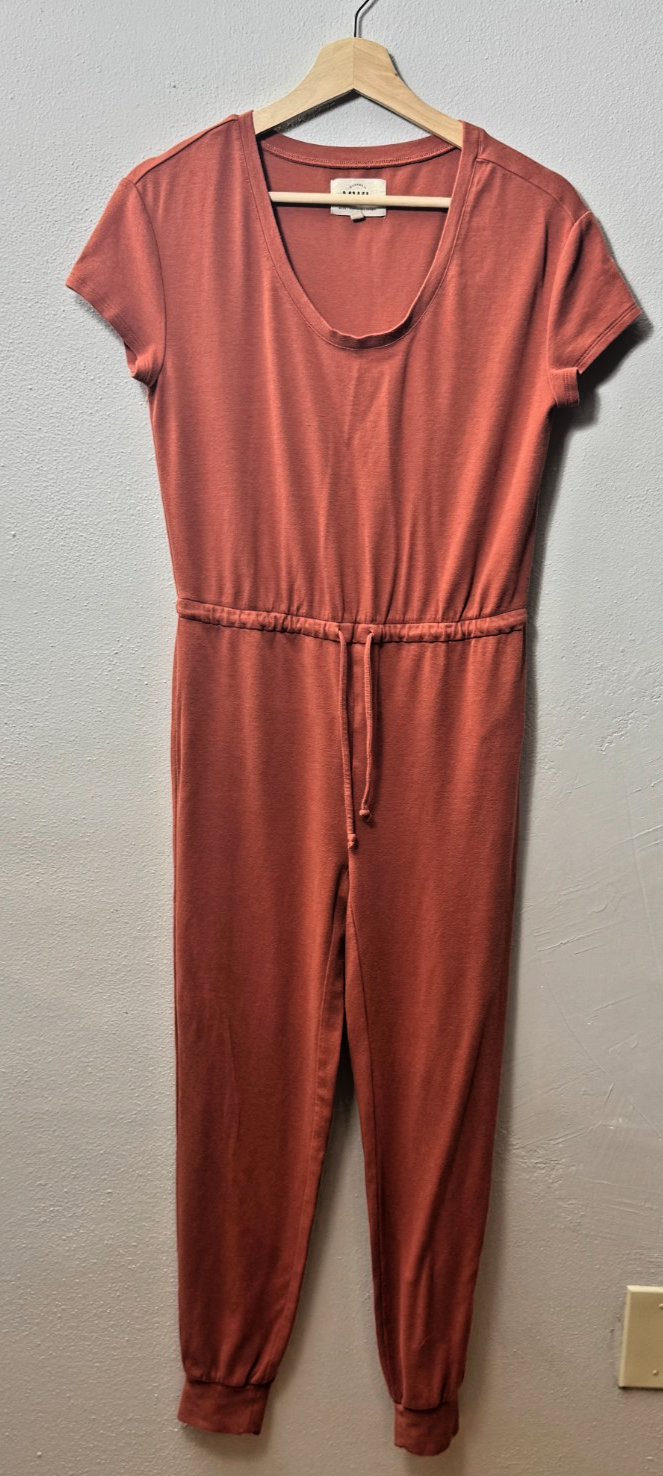 Madewell Jumpsuit Womens XXS Slouchy Pockets Jogger Breeze Drawstring Orange — photo 1