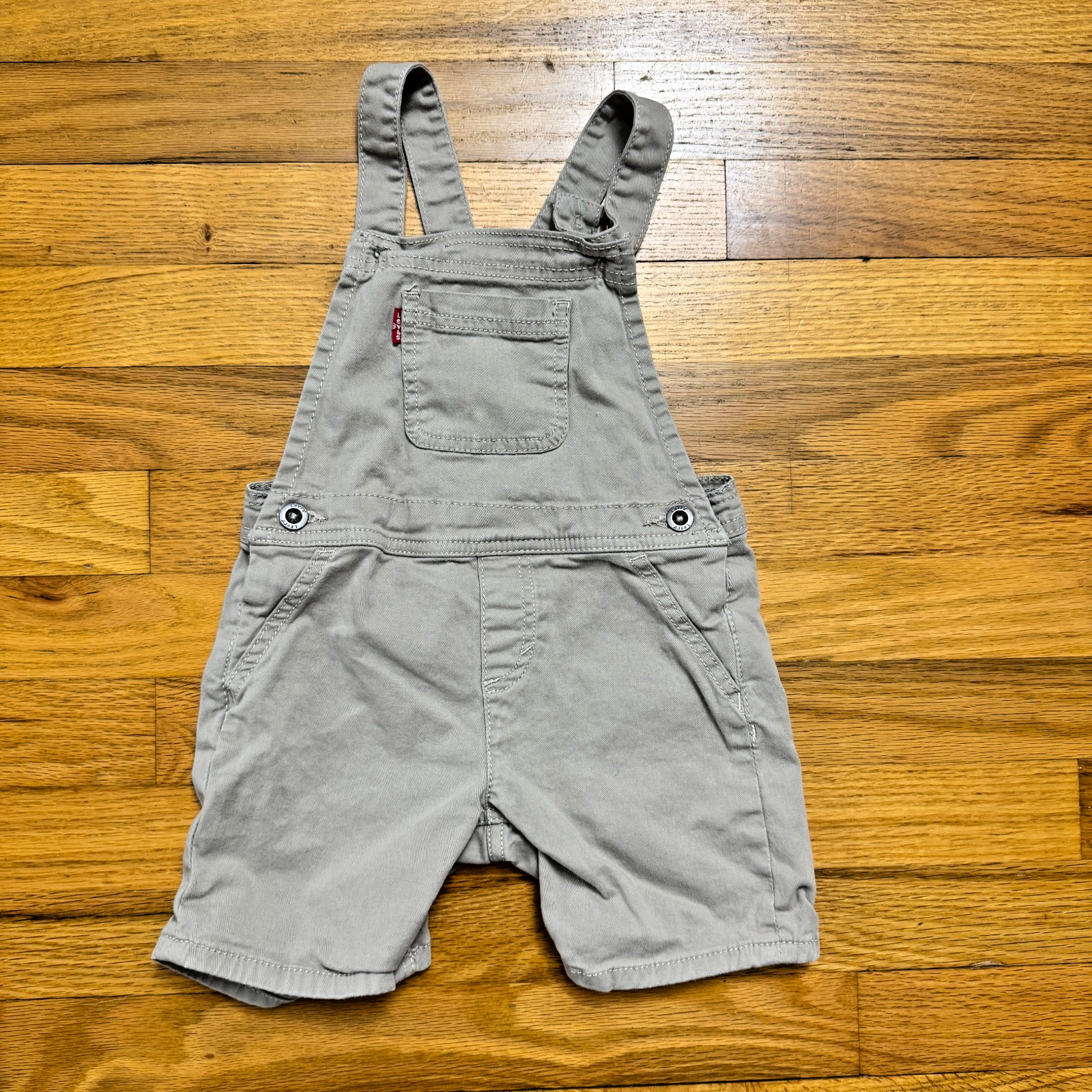 Levi's Kids Beige Overalls Pockets -3T - 98% Cotton — photo 1