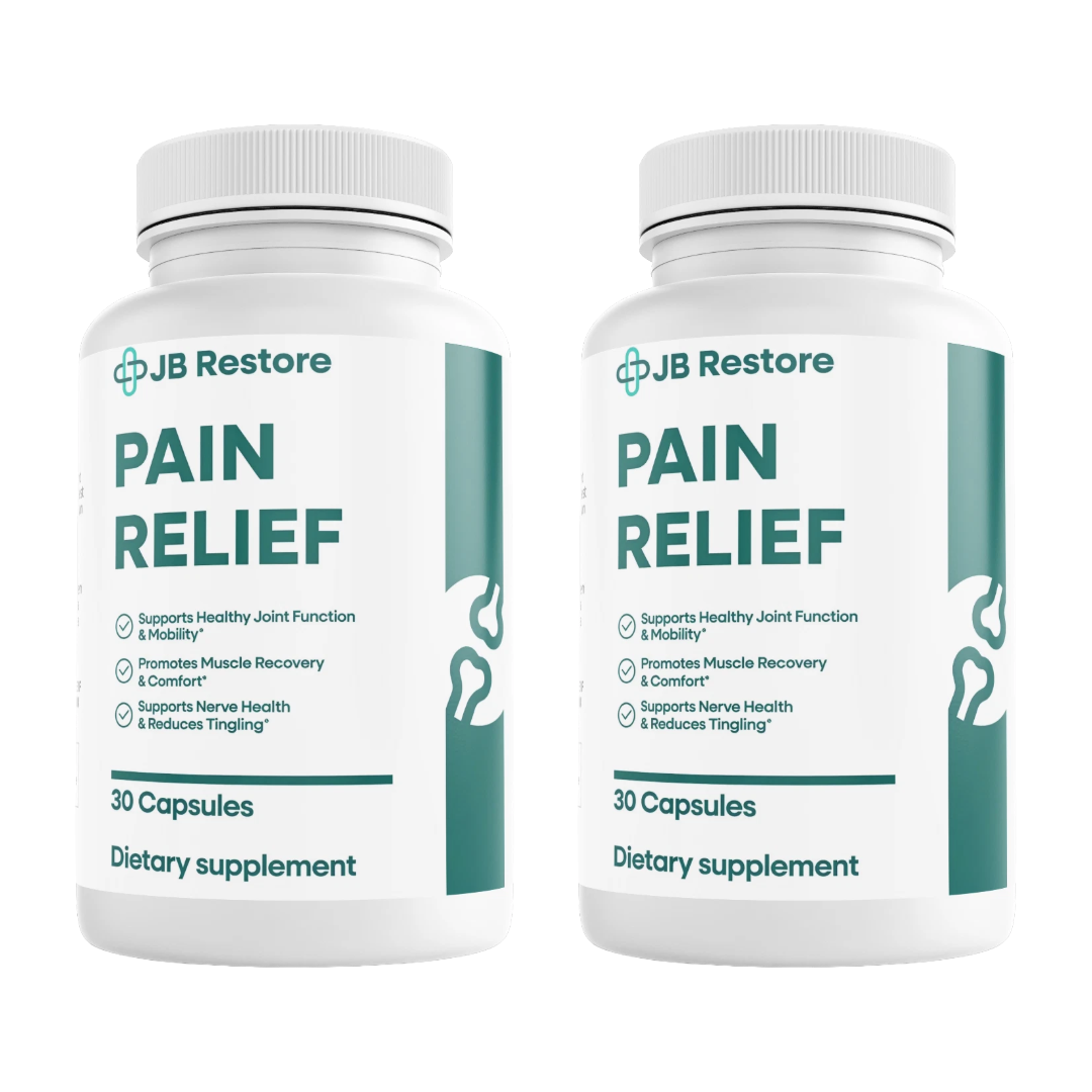 JB Restore Pain Relief Joint Function Support Supplement 30 Capsules Bundle of 2 — photo 1