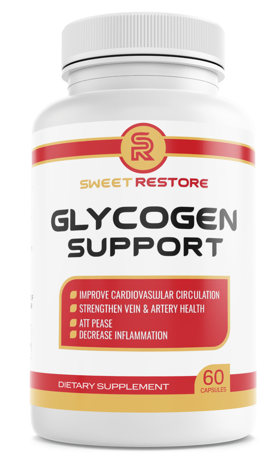 Sweet Restore Glycogen Support Blood Health Support Supplement 60 Capsules — photo 1