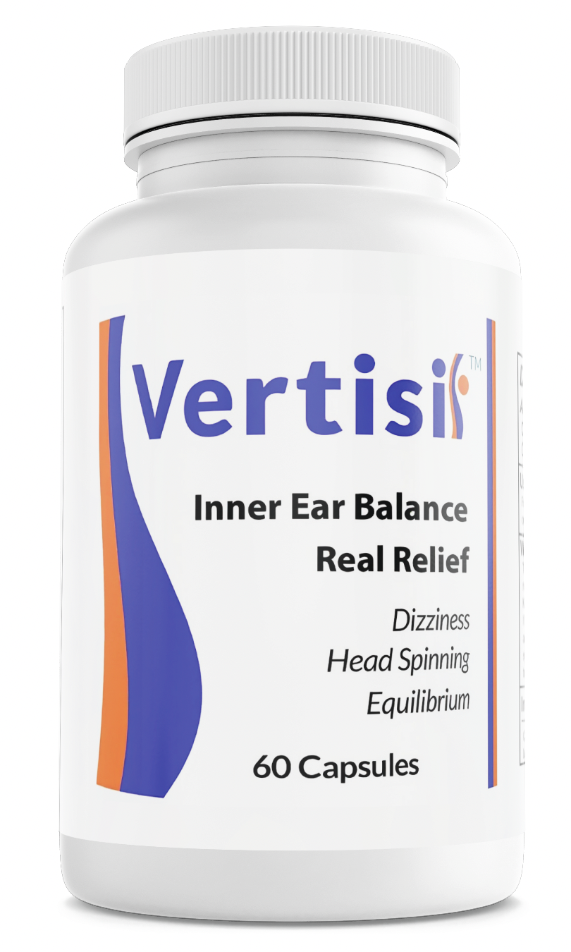 Vertisil Vertigo Relief Dizziness Nausea Motion Sickness Support 60 Capsules — photo 1