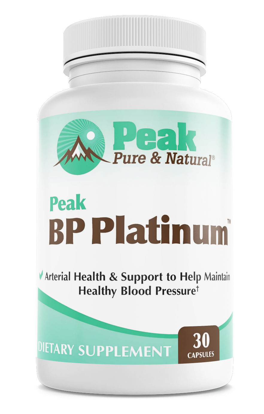 Peak BP Platinum Peak Pure Natural Dietary Supplement 30 Capsules — photo 1