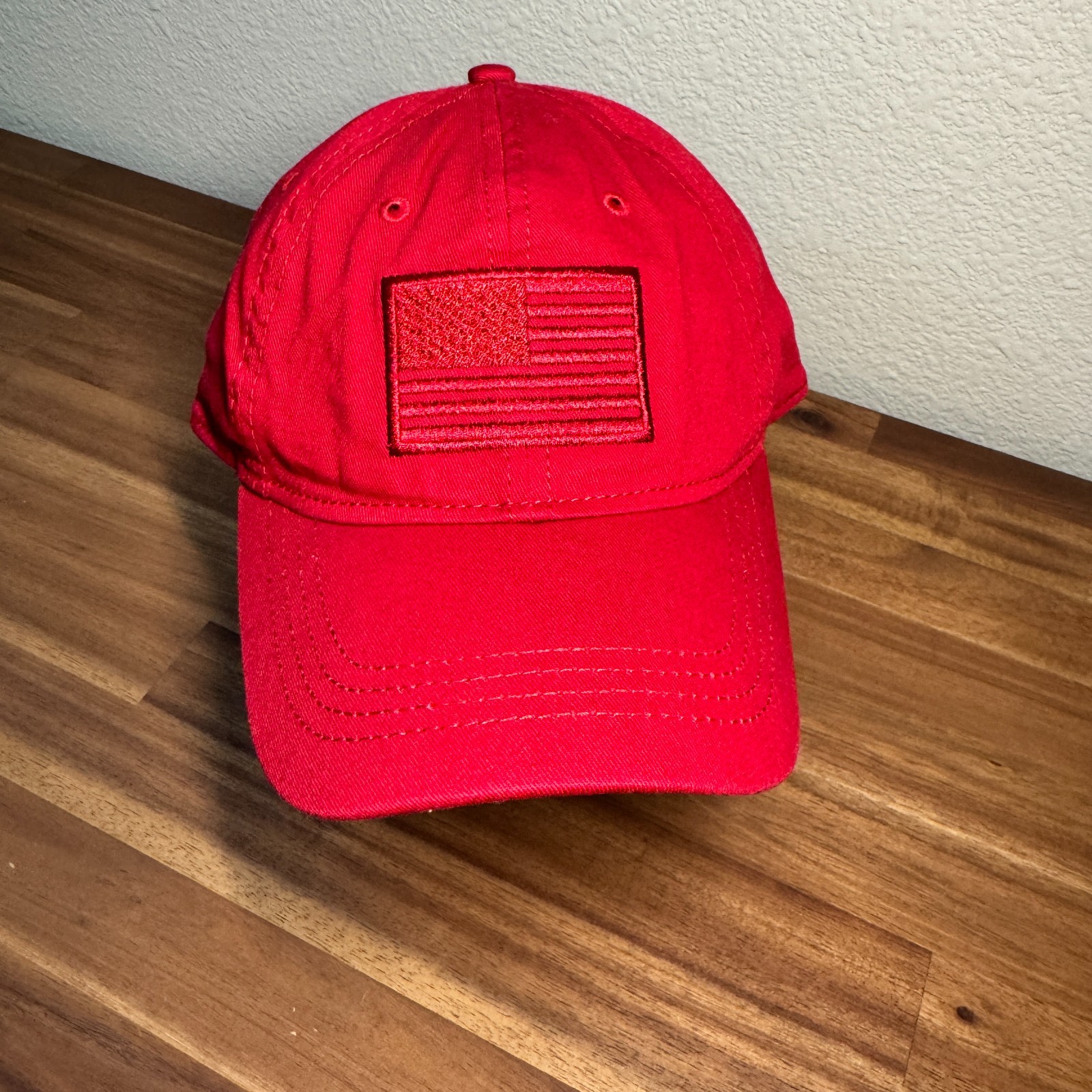 United States Hat / American Flag Red Baseball Cap — photo 1