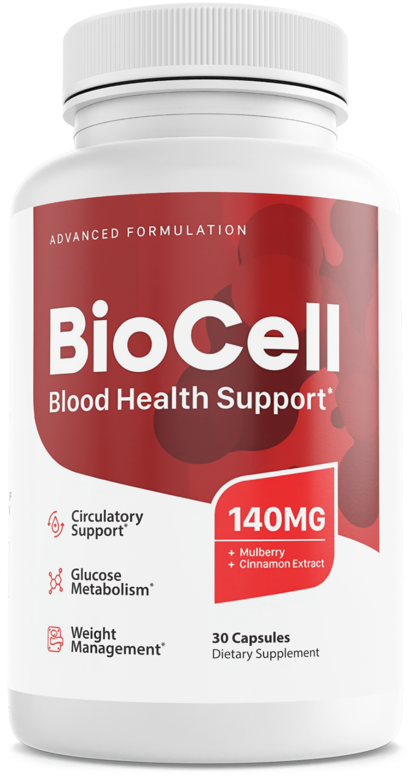 BioCell Blood Health Support Bio Cell Dietary Supplement 30 Capsules — photo 1