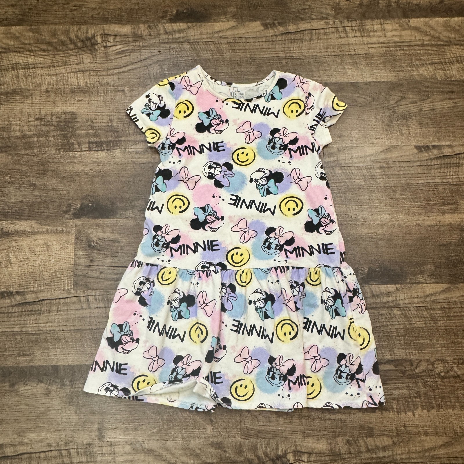 Disney Minnie Mouse Dress Girls Youth Large 10 - 12 Years Fit & Flare — photo 1