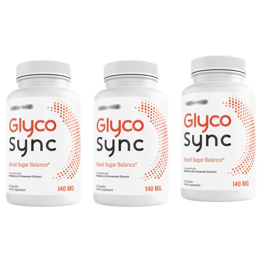 Glyco Sync Blood Sugar Balance Dietary Supplement 60 Capsules (Bundle of 3) — photo 1