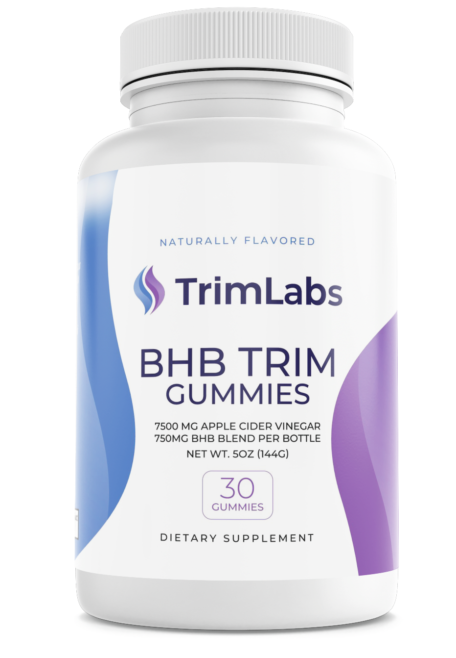 Trim Labs Dietary Apple Cider Vinegar Dietary Supplement 30 Gummies — photo 1