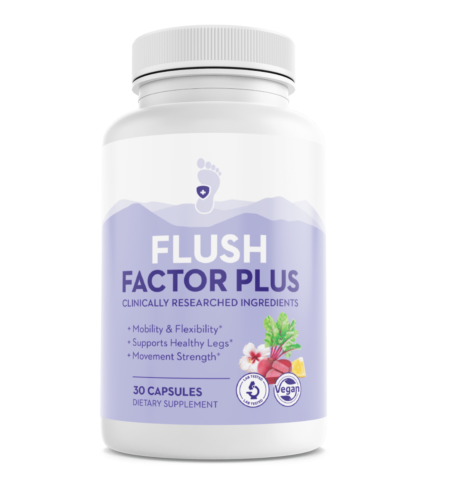 Flush Factor Plus Capsules for Digestive Health & Weight Management 30ct — photo 1