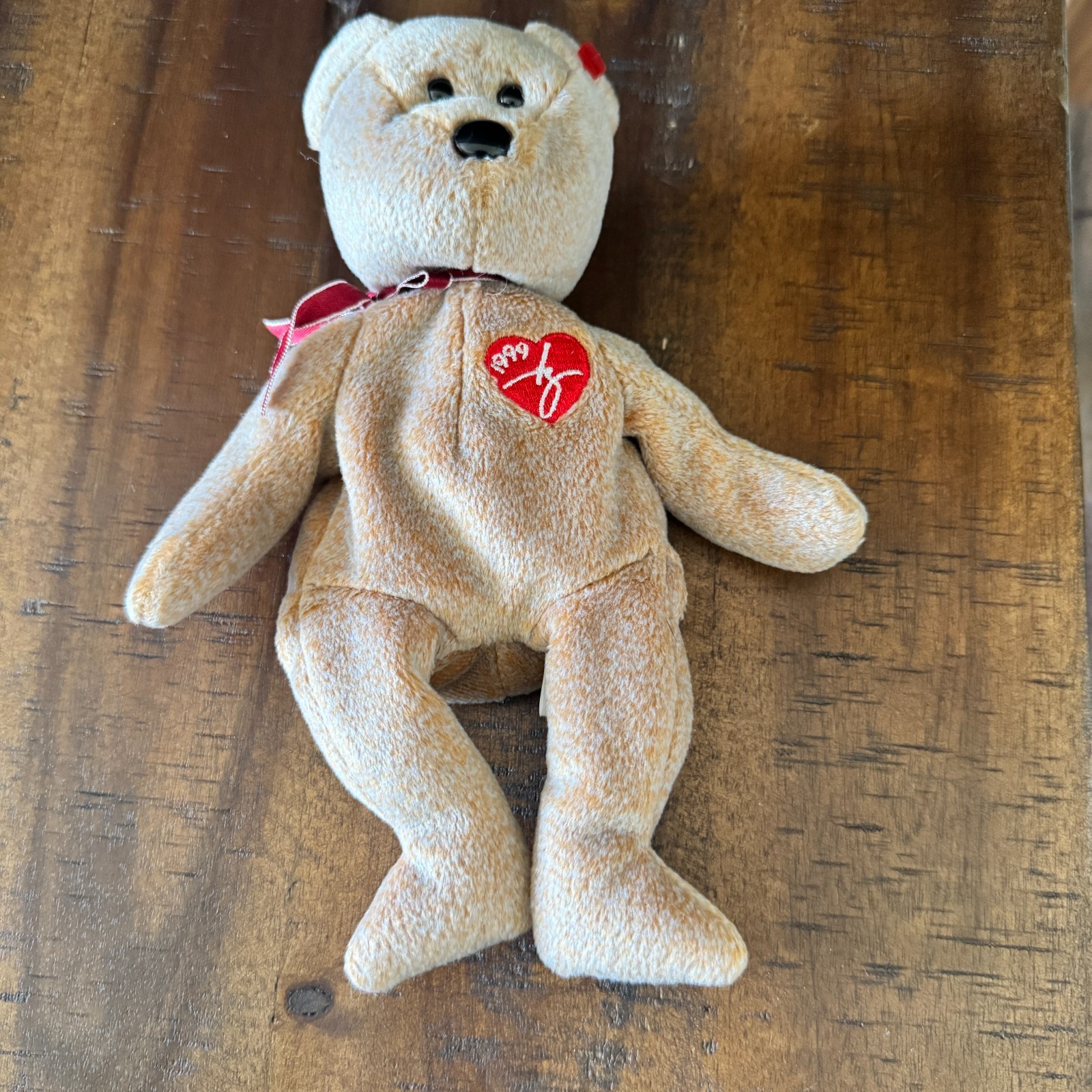 TY Beanie Baby 1999 Signature Bear  No Tag — photo 1