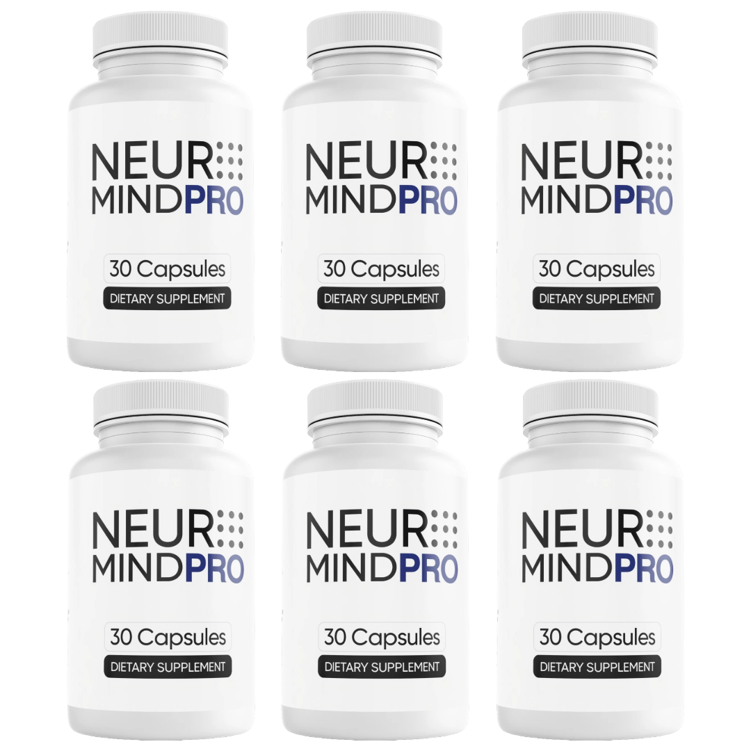 Neuro MindPro Memory Cognitive Health Support Supplement 30 Capsules Bundle of 6 — photo 1