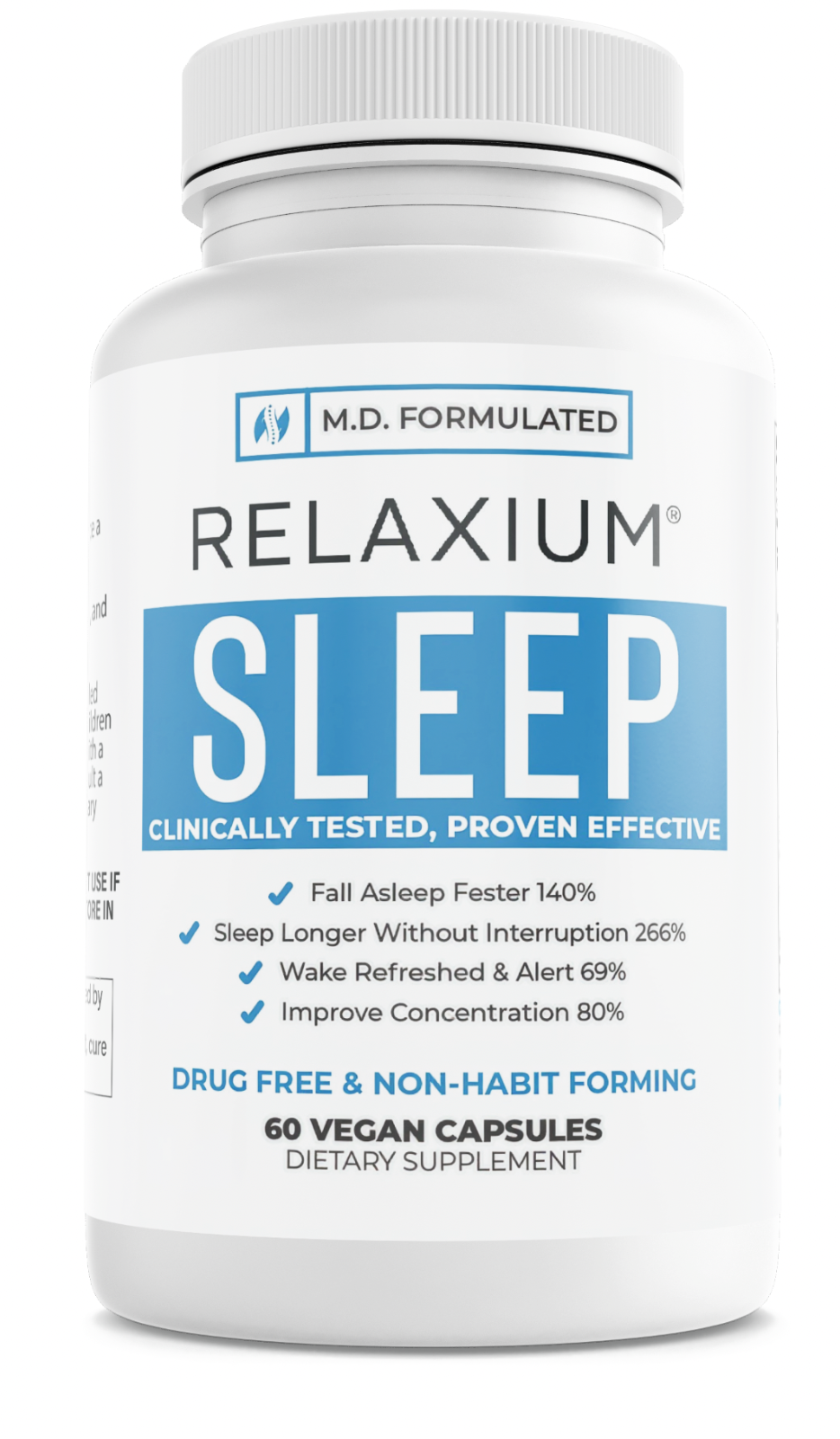 Relaxium Sleep Support Dietary Supplement 60 Capsules — photo 1