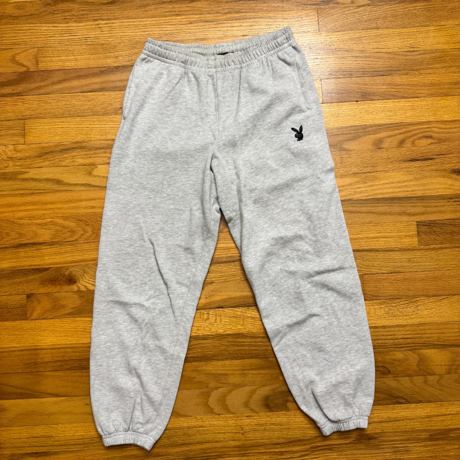 Playboy PacSun Gray Sweatpants Joggers Women’s Size Small Fleece Classic — photo 1