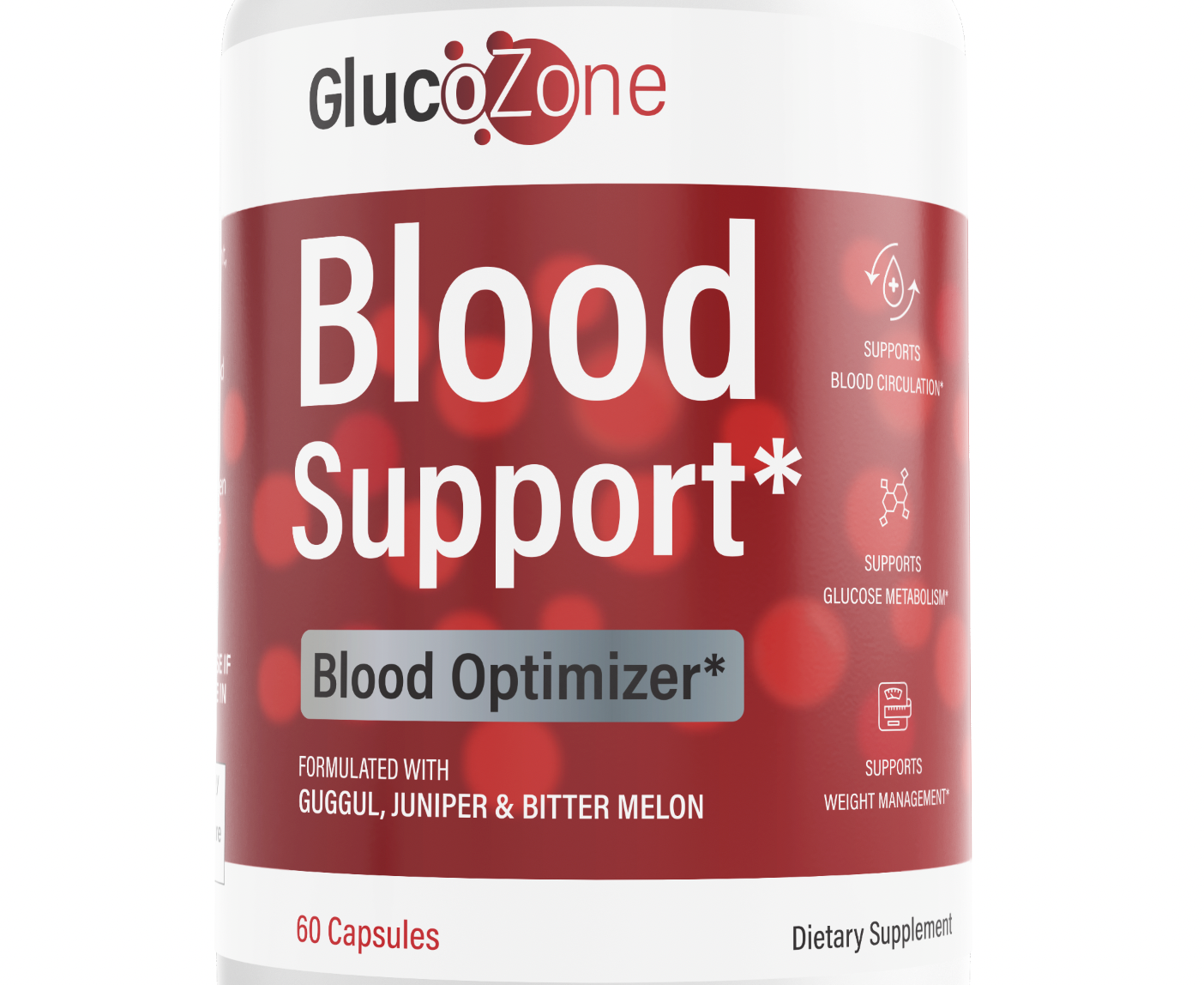 GlucoZone Blood Health Support Dietary Supplement 60 Capsules Gluco Zone — photo 1
