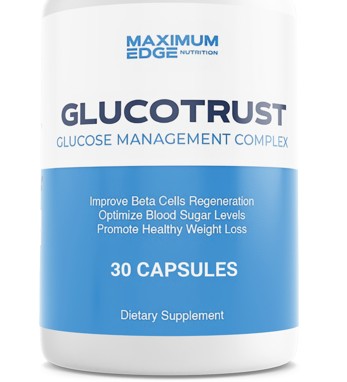 Glucotrust Blood Health Support Supplement By Maximum Edge 30 Capsules — photo 1