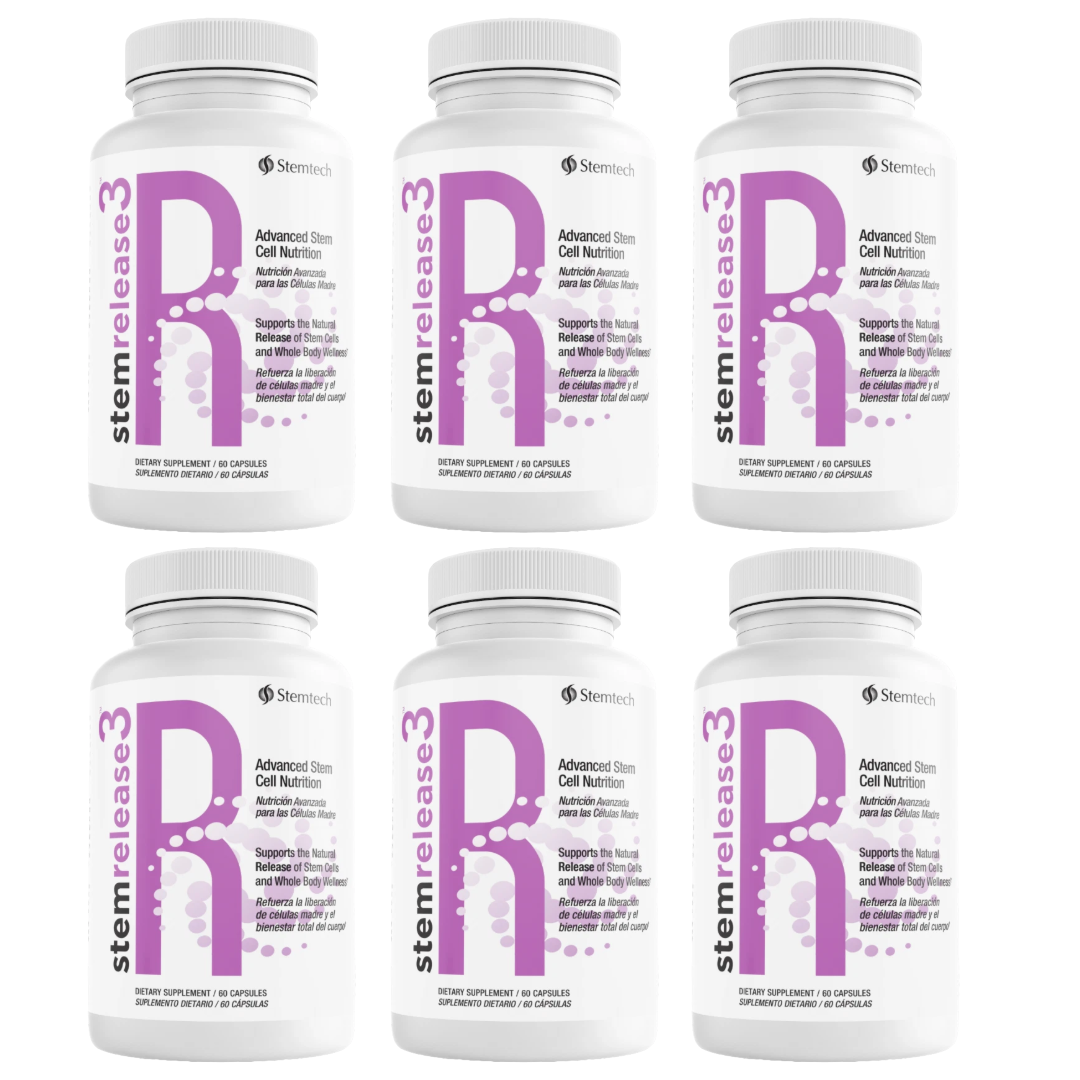 StemRelease3 SRE by StemTech 60 Capsules Advanced Stem Cell (Bundle of 6) — photo 1