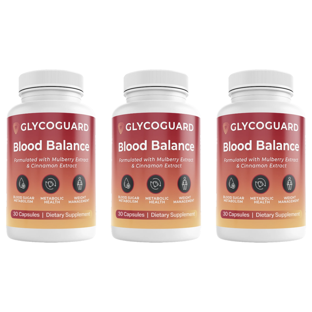 GlycoGuard Blood Health Support Mulberry Cinnamon 30 Capsules (Bundle of 3) — photo 1