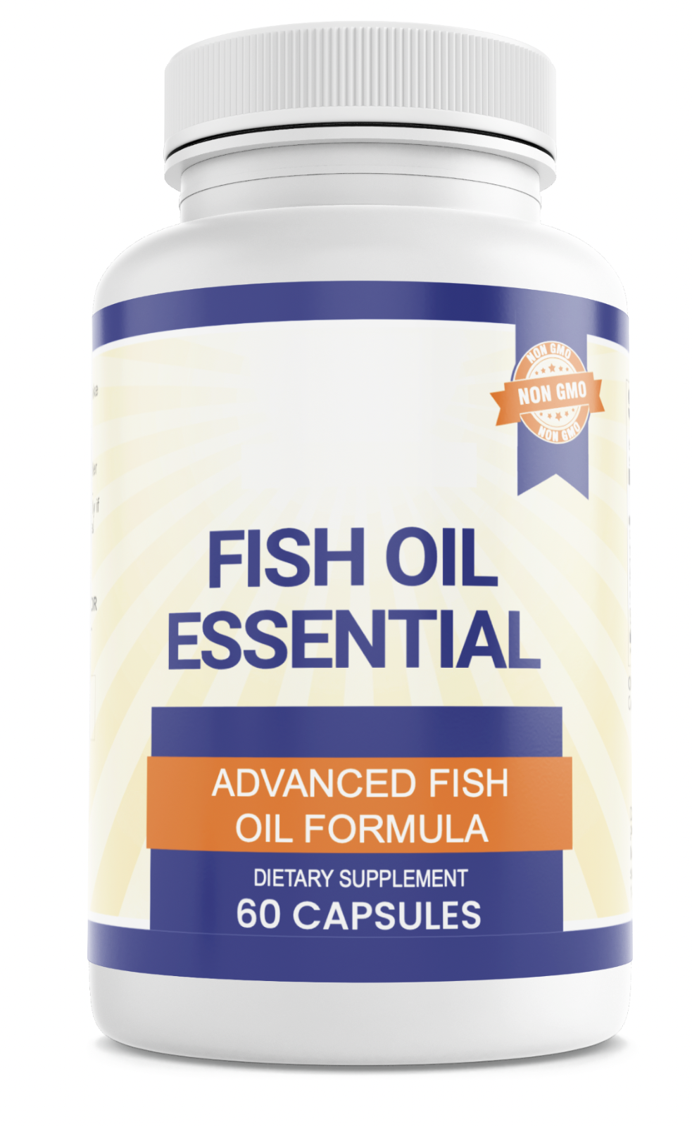 Fish Oil Essential Advanced Fish Oil Formula Dietary Supplement 60 Capsules — photo 1