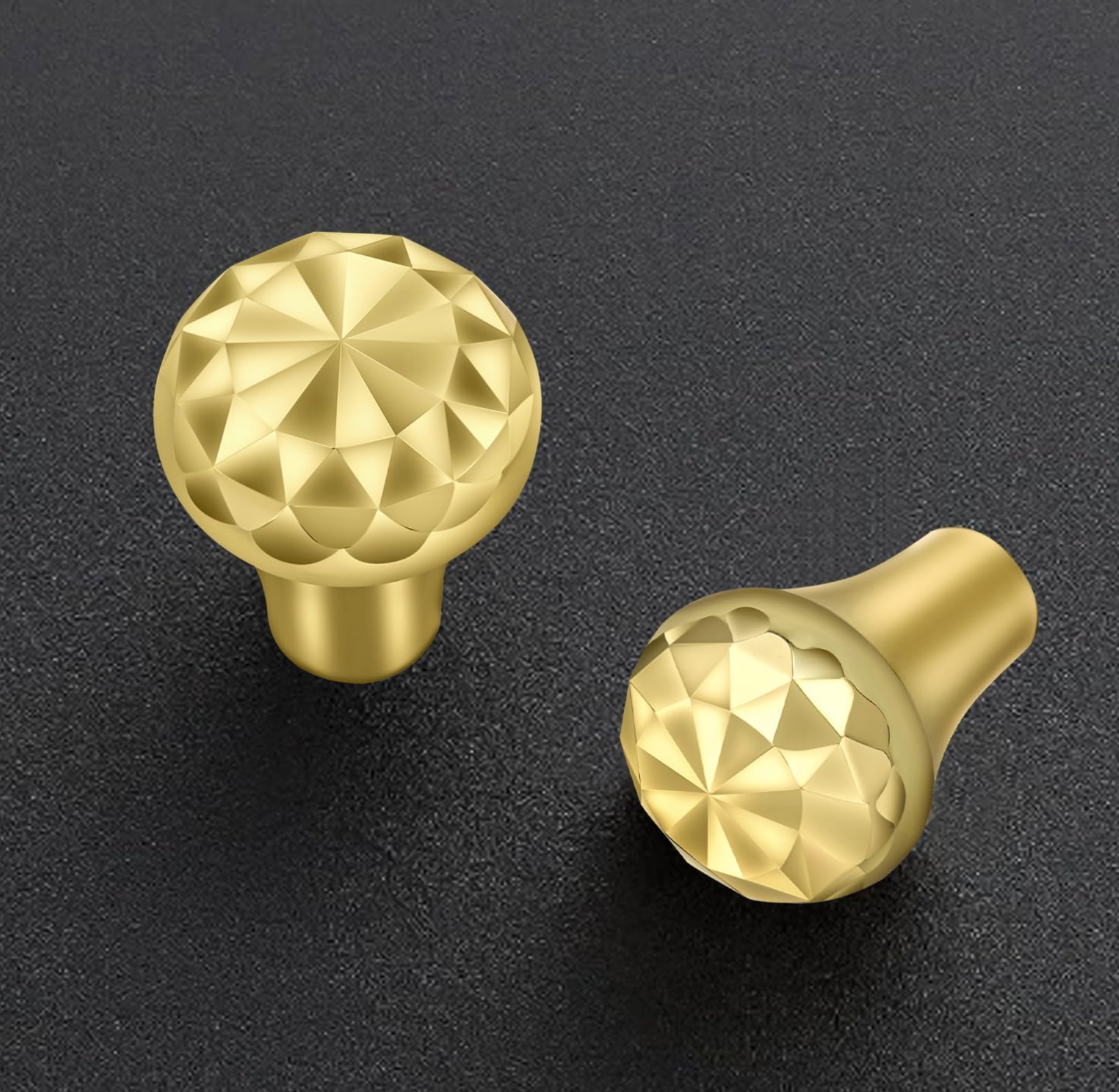 6 Pack Gold Dresser Knobs Drawer Knobs Gold Knobs for Cabinet Dresser Drawers — photo 1