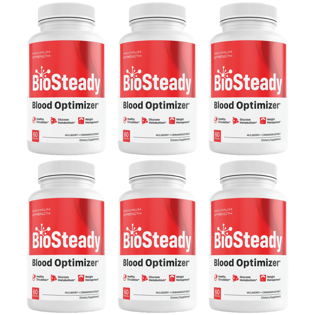BioSteady Blood Health Support Dietary Supplement 60 Capsules (Bundle of 6) — photo 1