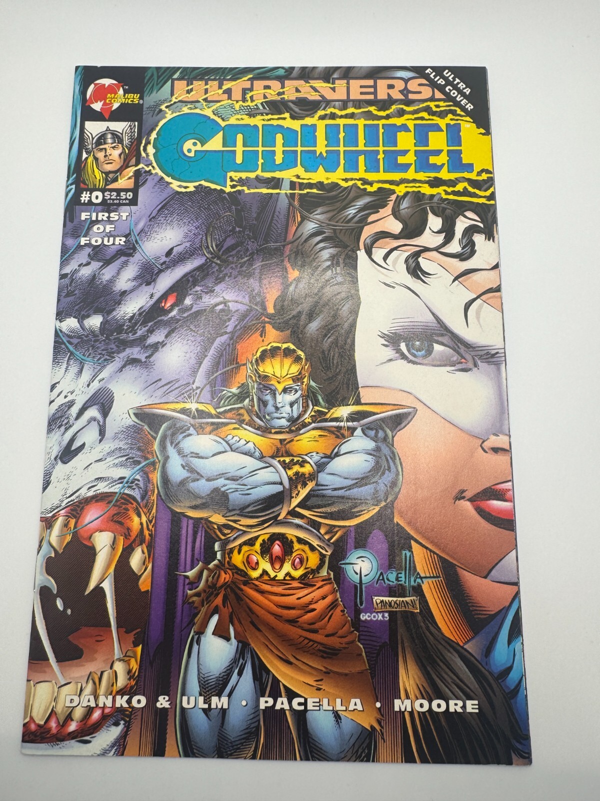GODWHEEL 0  1ST PRIMEVIL & CAYMAN ULTRAVERSE MALIBU 1995 — photo 1