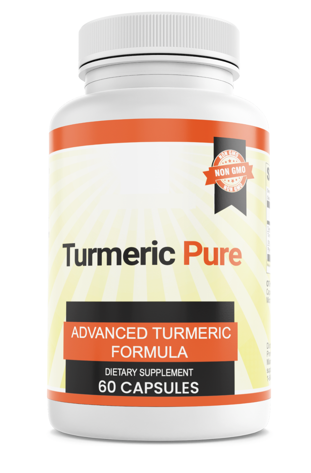 Turmeric Pure Advanced Turmeric Formula Support Dietary Supplement 60 Capsules — photo 1