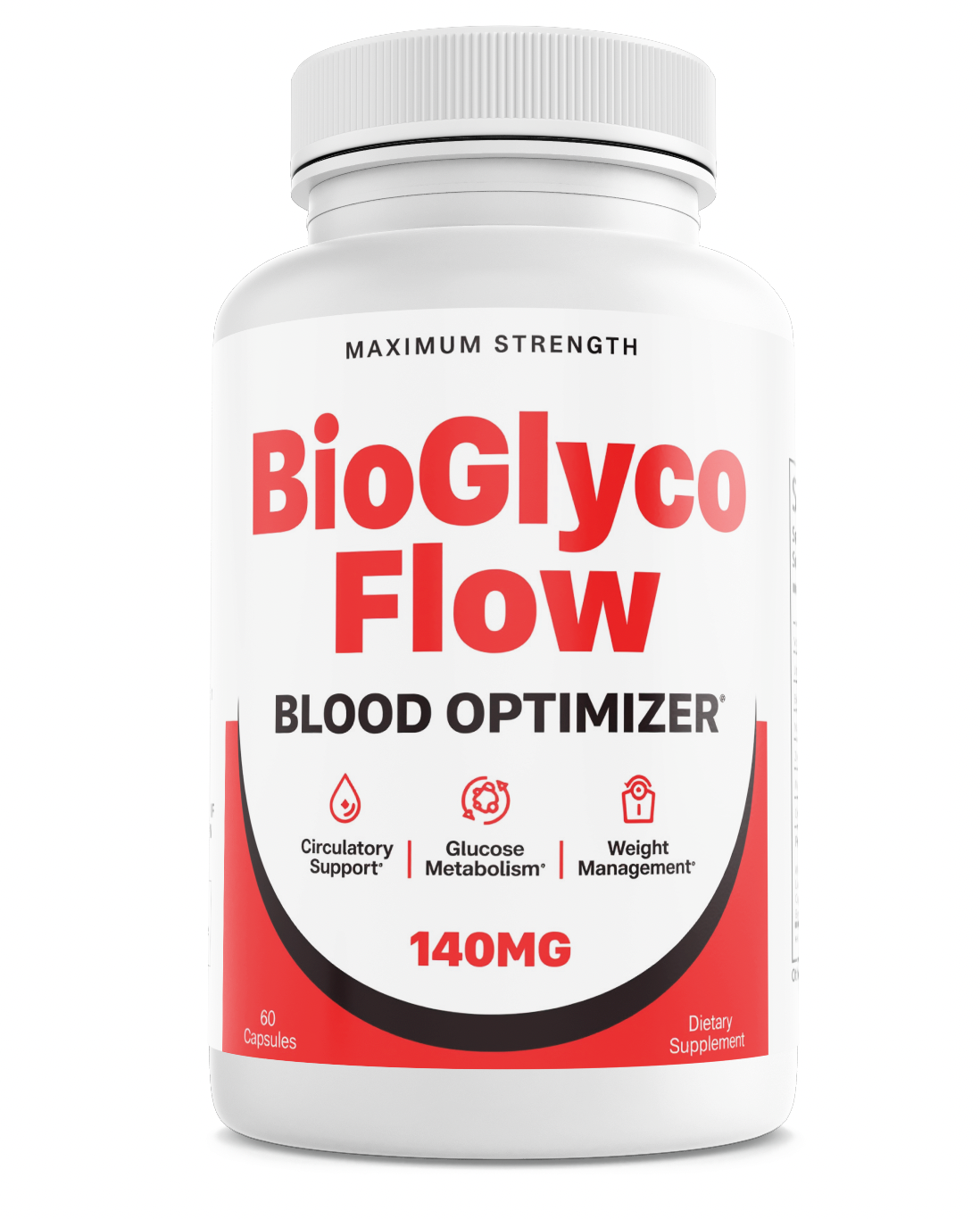 BioGlyco Flow Blood Health Support Dietary Supplement 60 Capsules — photo 1