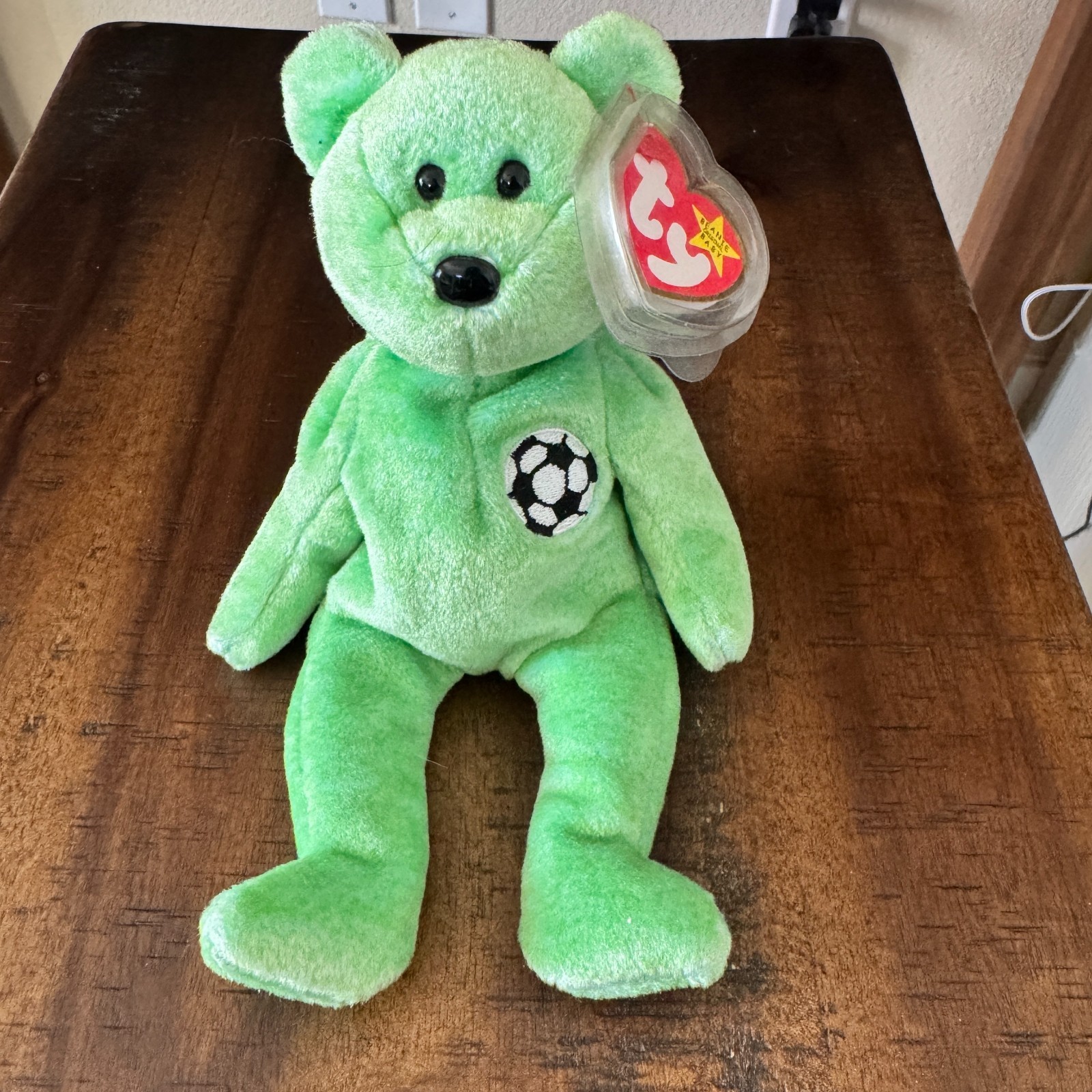 RARE Ty Beanie Baby KICKS Original Bear Retired — photo 1