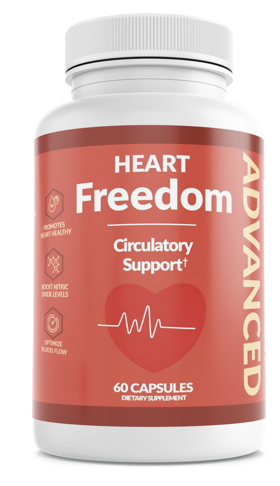 Heart Freedom Circulatory Support Dietary Supplement 60 Capsules — photo 1