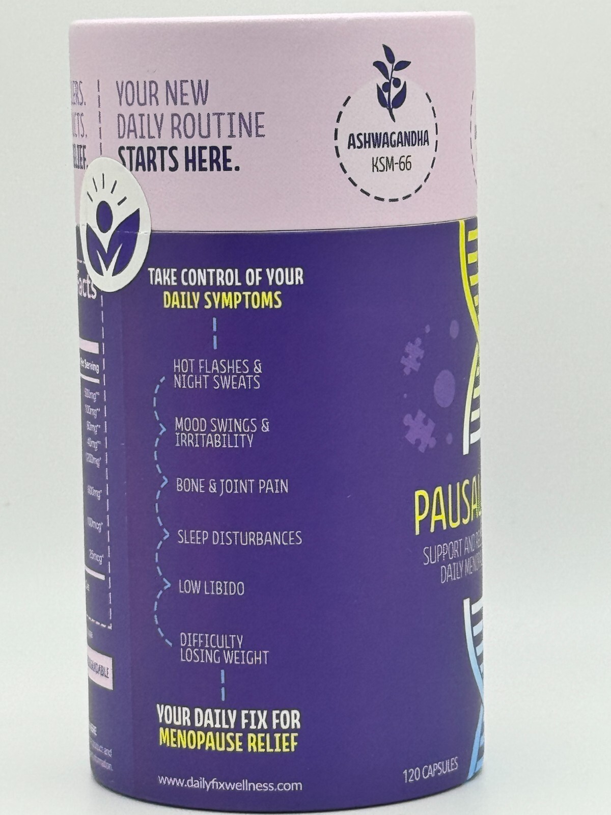 Pausal Peace Supplement 120 Capsules Support and Relief Menopause Symptoms — photo 4