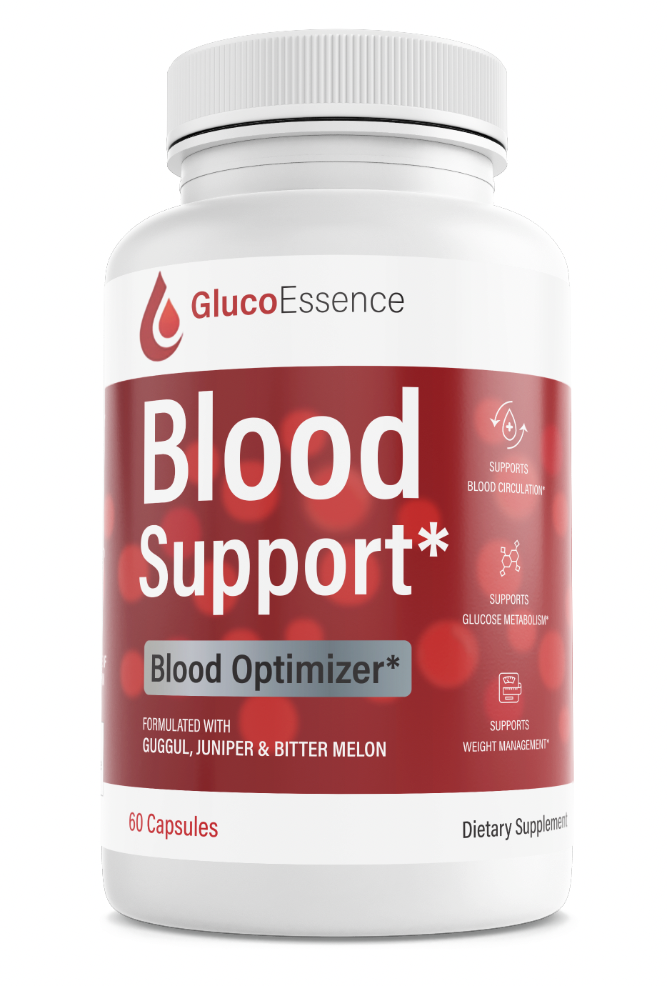 GlucoEssence Blood Health Support Dietary Supplement 60 Capsules — photo 1