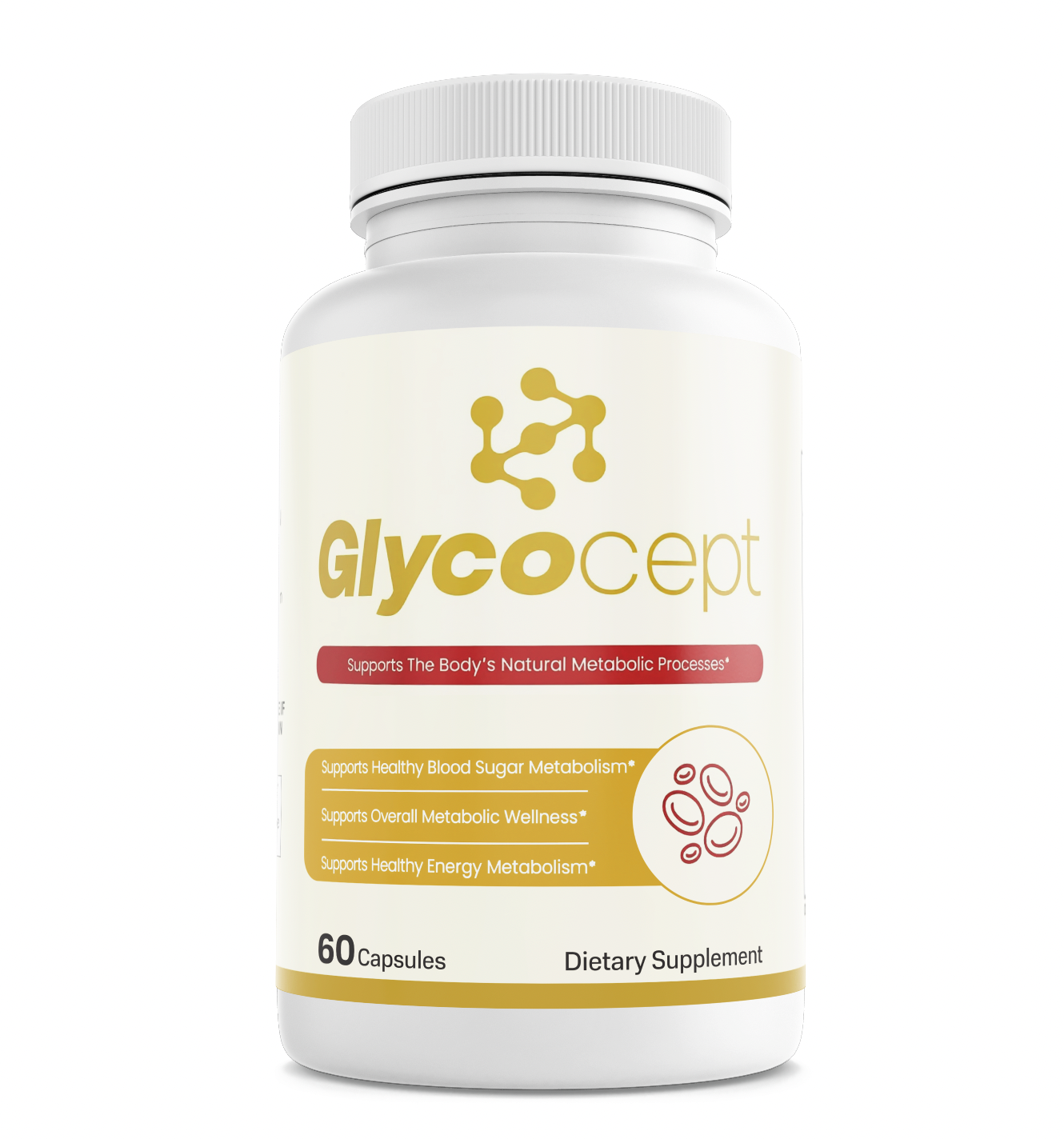 GlycoCept Blood Health Support Dietary Supplement 60 Capsules — photo 1