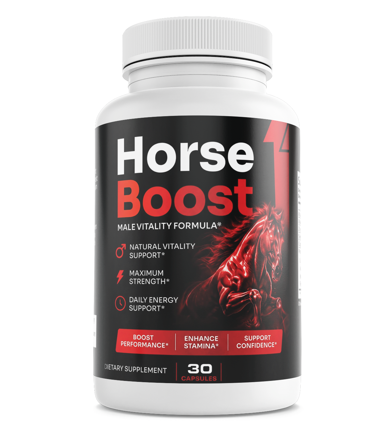 Horse Boost Mens Health Support Dietary Supplement 30 Capsules — photo 1