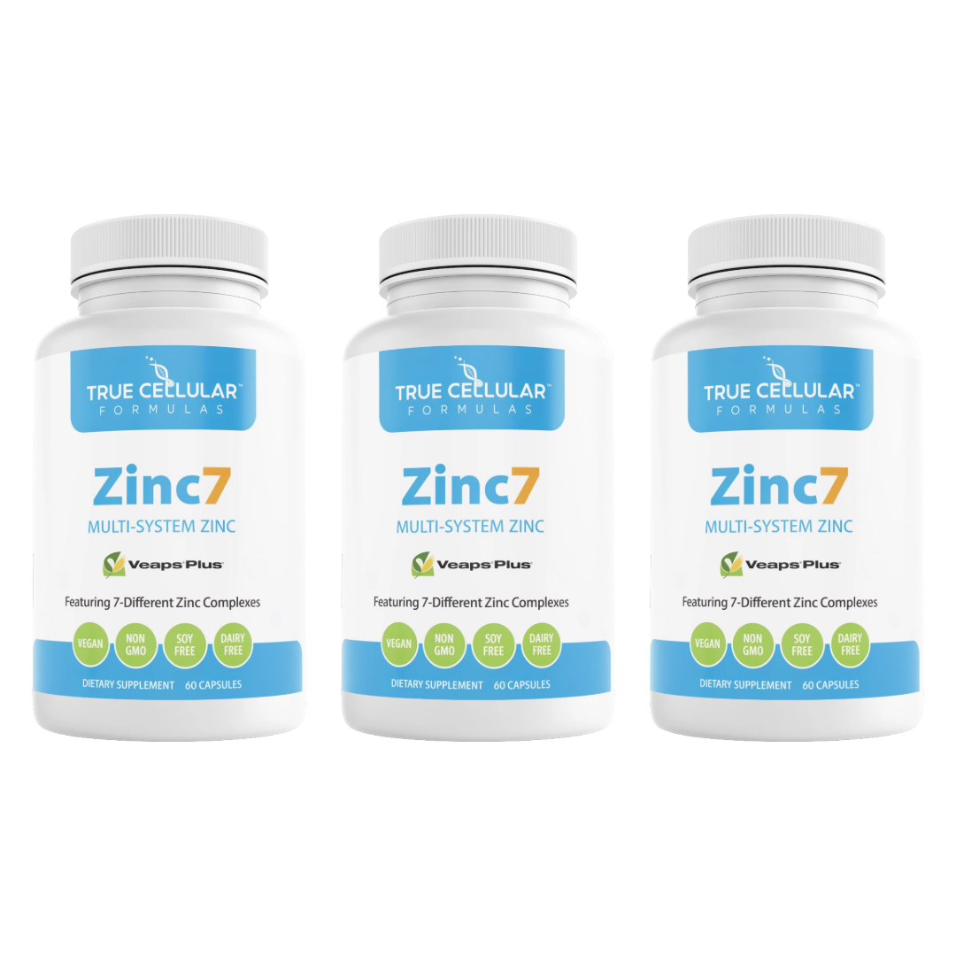 Zinc7 Dietary Supplement 60 Capsules Bundle of 3 — photo 1