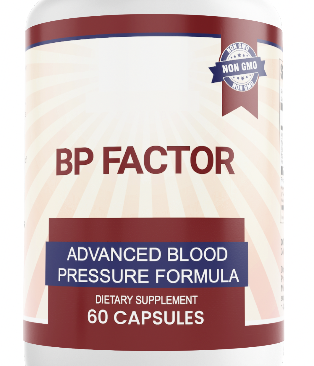 BP Factor Advanced Blood Pressure Formula Support Dietary Supplement 60 Capsules — photo 1